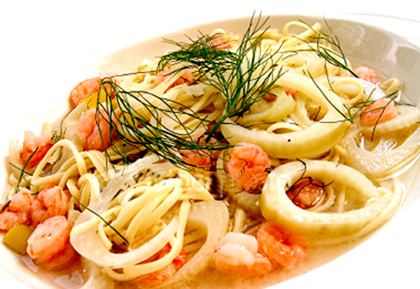 Caribbean Pasta with Shrimp Caribbean Pasta with Shrimp picture